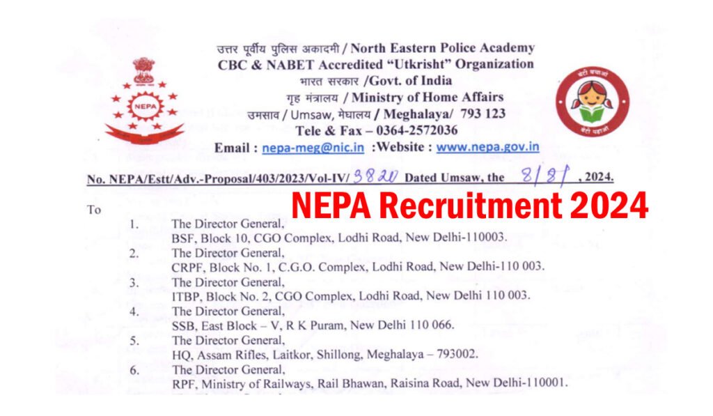 NEPA Recruitment 2024