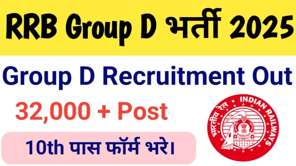 RRB Group D Recruitment 2025