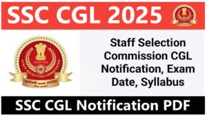 SSC CGL Notification 2025