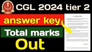 SSC CGL Tier 2 Answer Key 2025