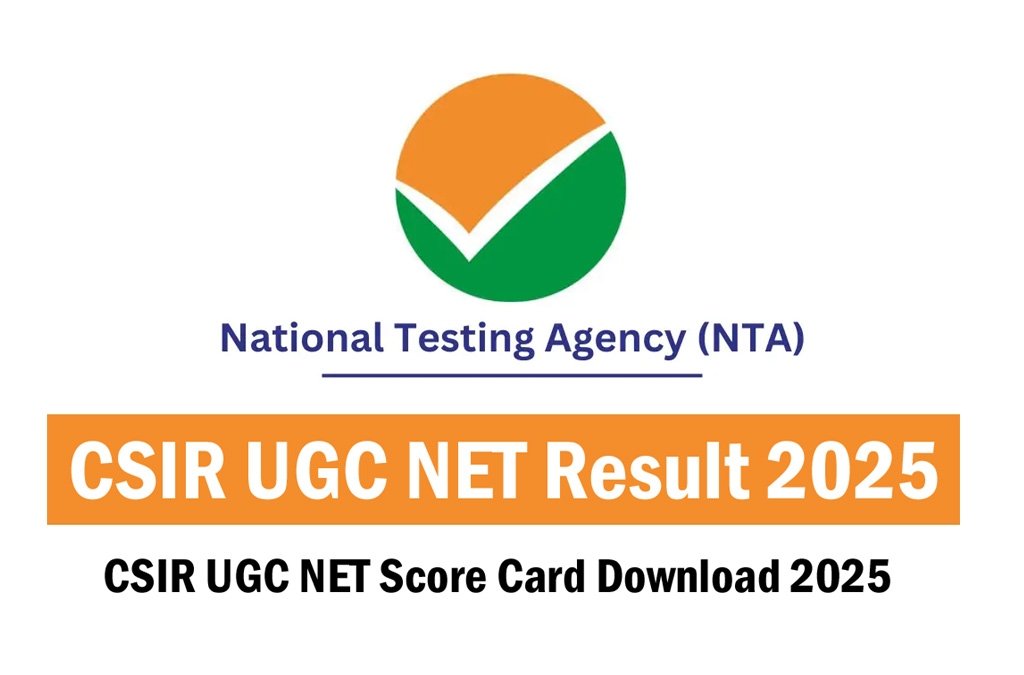 CSIR UGC NET Result 2025