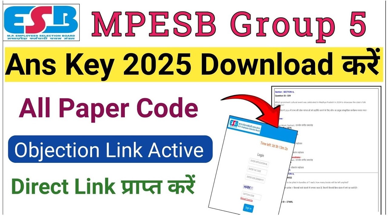 ESB MP Group 5 Answer Key 2025