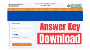 CUET PG Answer Key 2025