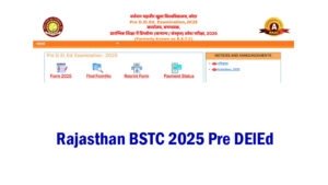 Rajasthan BSTC 2025