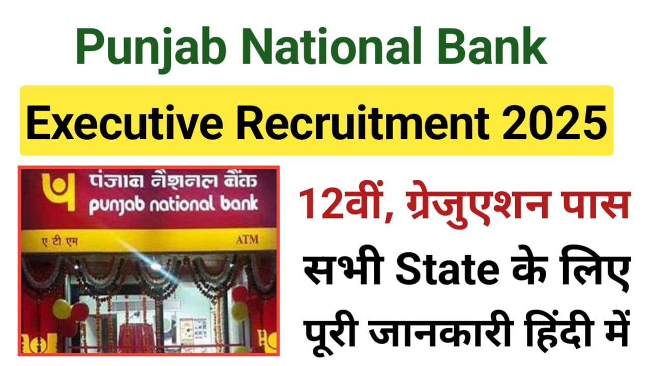 PNB Bank Executive Vacancy