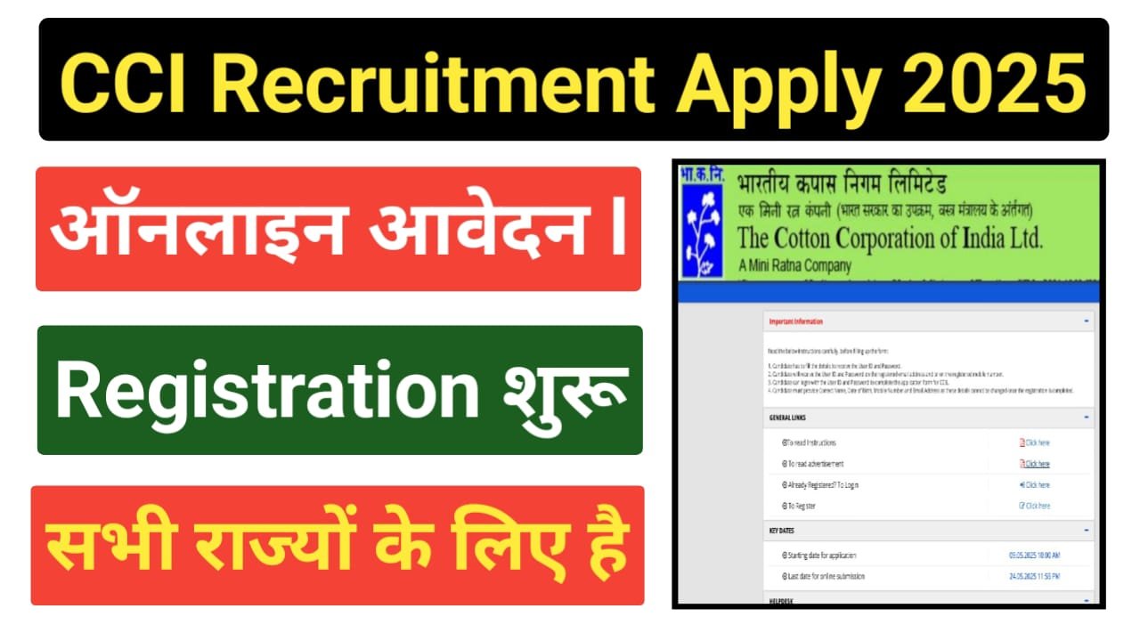 CCI Recruitment 2025