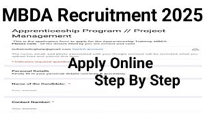 MBDA Apprentice Recruitment 2025
