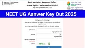 NEET UG Exam Answer Key 2025
