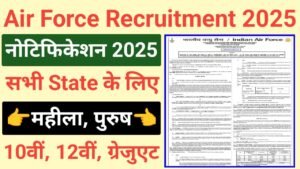 Indian Air Force Agniveer Recruitment 2025