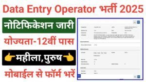 Data Entry Operator HDFC Bank Jobs 2025