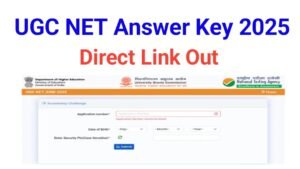 UGC NET Answer Key Out 2025